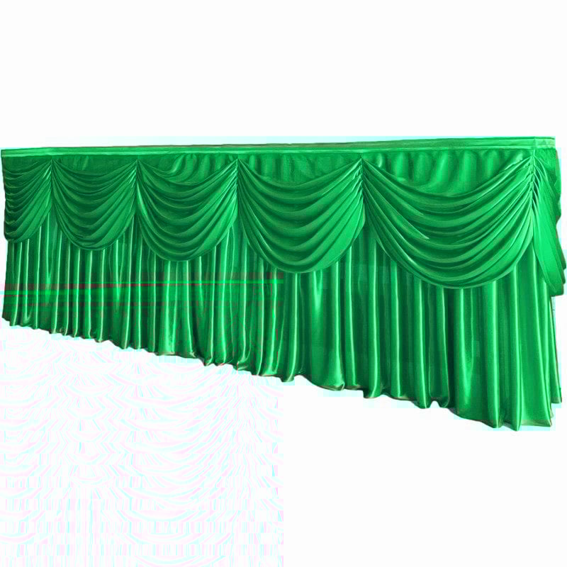 Φούστα τραπεζιού – σατέν, ορθογώνιο σχήμα, μοντέρνο μινιμαλιστικό στυλ, αδειοδοτημένη ιδιωτική ετικέτα