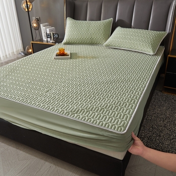 Latekso čiužinio kilimėlių rinkinys (trys dalys), natūralus lateksas, latekso kiekis 70–80%, pritaikymas, audimas: spauda, stilius: korėjietiškas.