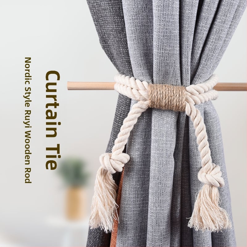 Užuolaidų juosta, medvilnė ir linai, Inscription, prisitaikoma, šiuolaikinis paprastas stilius