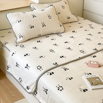 Natūralus latekso šaldymo kilimėlių rinkinys | latekso kiekis 70–80% | spausdinama audinys | trijų–keturių dalių rinkinys