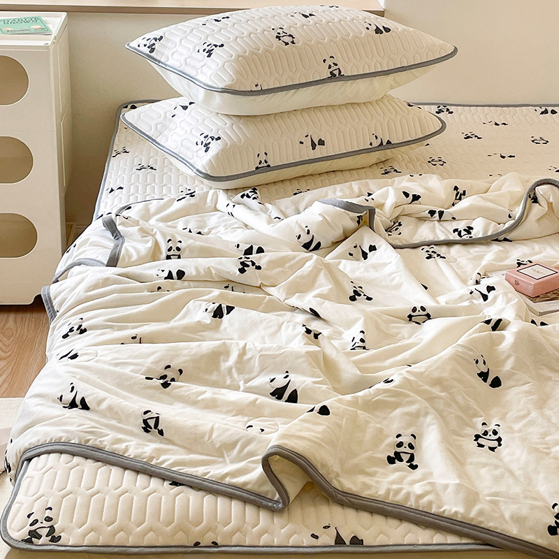 Natūralus latekso šaldymo kilimėlių rinkinys | latekso kiekis 70–80% | spausdinama audinys | trijų–keturių dalių rinkinys