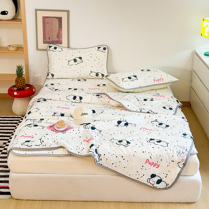 Natūralus latekso šaldymo kilimėlių rinkinys | latekso kiekis 70–80% | spausdinama audinys | trijų–keturių dalių rinkinys