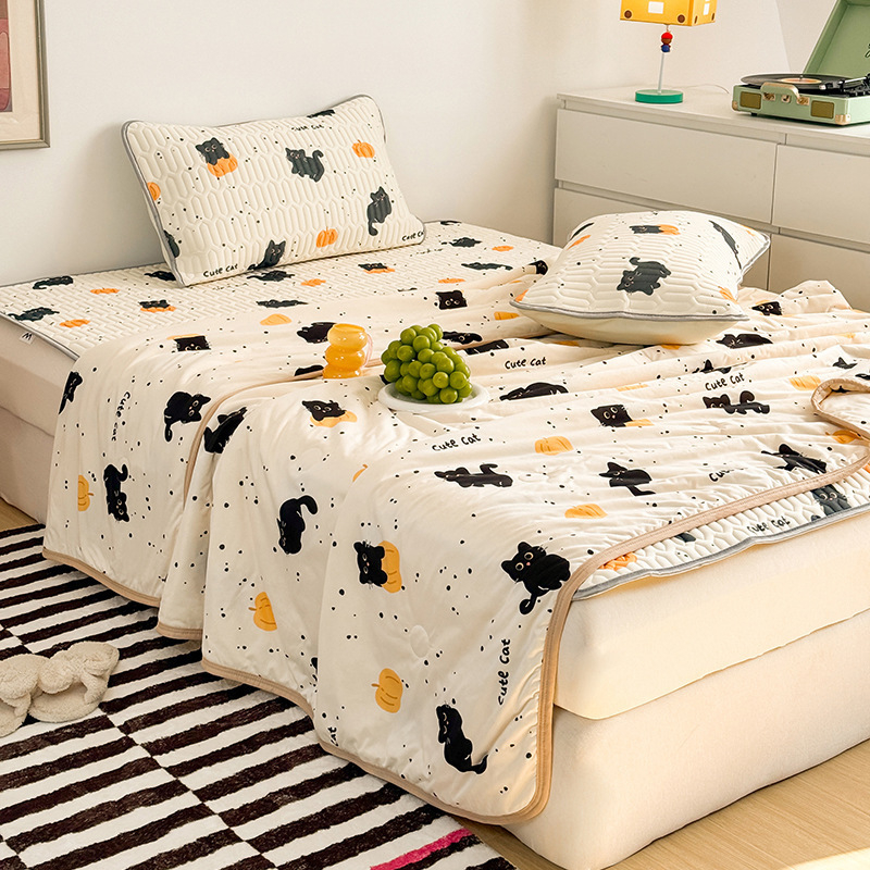 Natūralus latekso šaldymo kilimėlių rinkinys | latekso kiekis 70–80% | spausdinama audinys | trijų–keturių dalių rinkinys