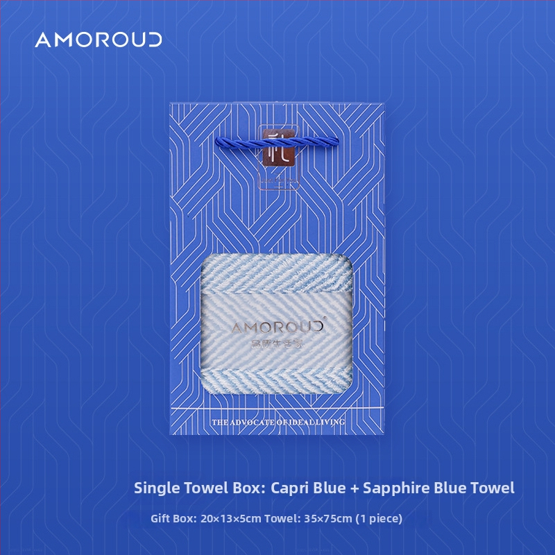 Mufando Dovanų komplektas vonios rankšluosčiams – Elegantiški prabangūs rankšluosčiai, Coral Fleece, 280 g, Siuvimas, Dovanų Dėžutė