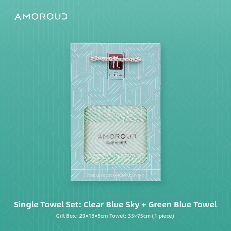 Mufando Dovanų komplektas vonios rankšluosčiams – Elegantiški prabangūs rankšluosčiai, Coral Fleece, 280 g, Siuvimas, Dovanų Dėžutė