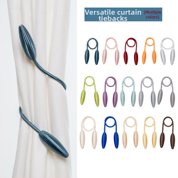 Užuolaidų raišteliai (poros) – Prekės ženklas Unique, Medžiaga: Audinys, Stilius: Nordic