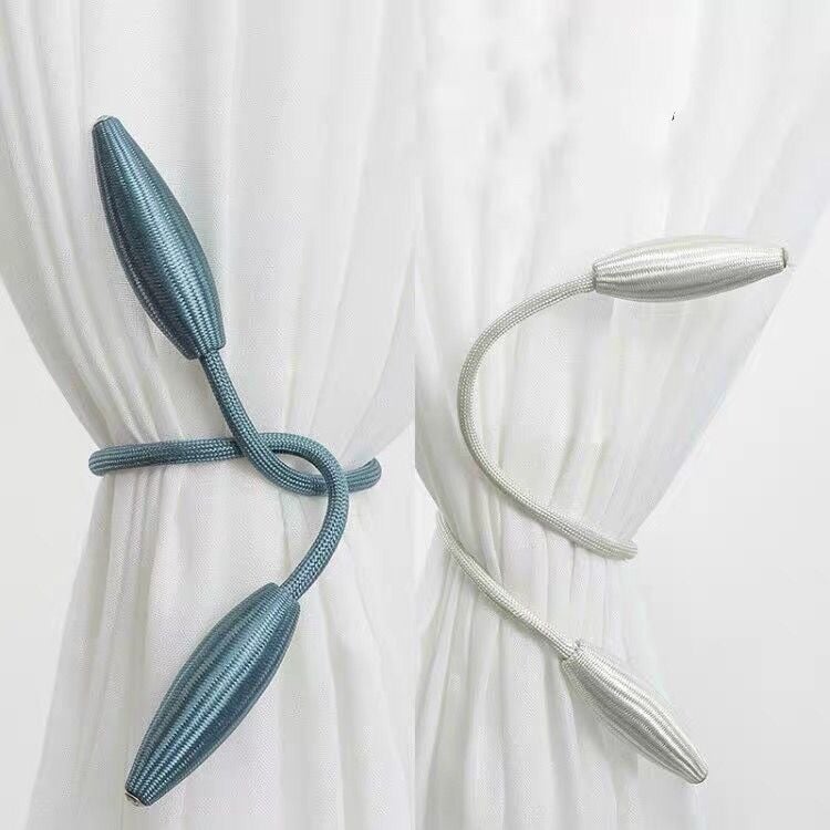 Užuolaidų raišteliai (poros) – Prekės ženklas Unique, Medžiaga: Audinys, Stilius: Nordic