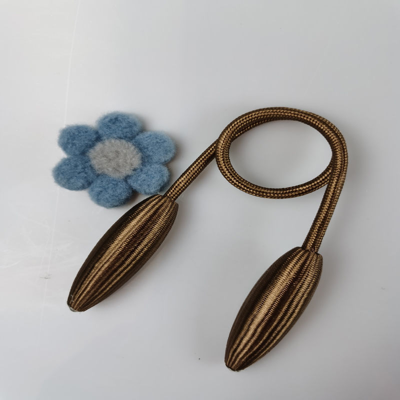 Užuolaidų raišteliai (poros) – Prekės ženklas Unique, Medžiaga: Audinys, Stilius: Nordic