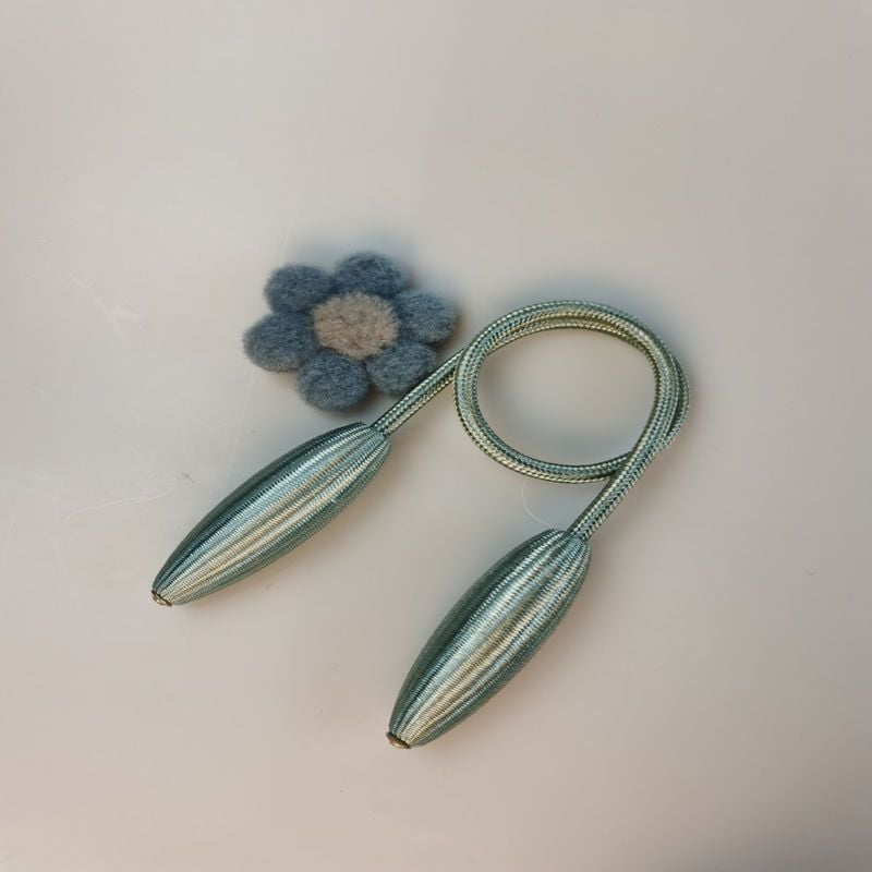 Užuolaidų raišteliai (poros) – Prekės ženklas Unique, Medžiaga: Audinys, Stilius: Nordic