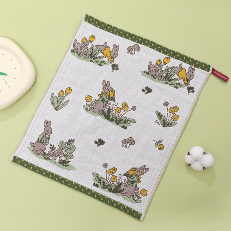 100% pamut arc törölköző, négy réteg, jacquard szövés, nemzeti stílusú motívum, logó nyomtatás