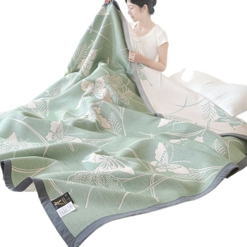 Kolmkihiline puuvillane marlitek vasaraks lillemustriga, 1,1–1,5 kg