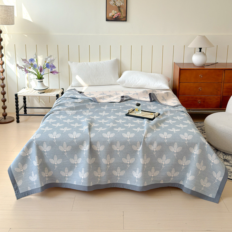 Kolmkihiline puuvillane marlitek vasaraks lillemustriga, 1,1–1,5 kg