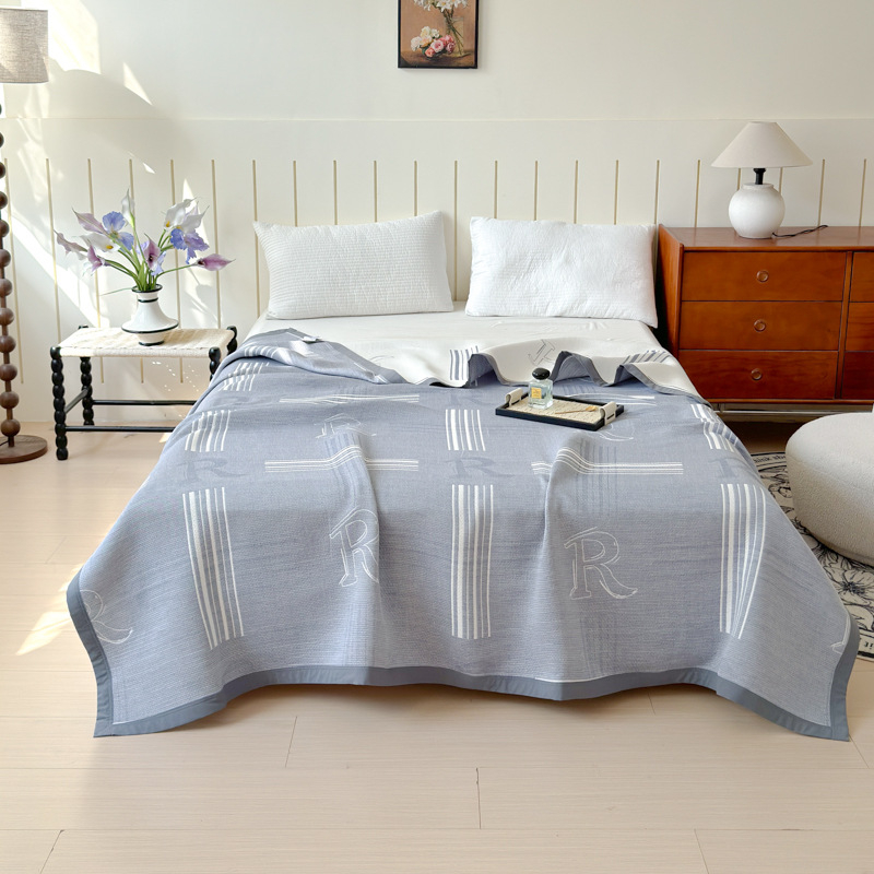 Kolmkihiline puuvillane marlitek vasaraks lillemustriga, 1,1–1,5 kg