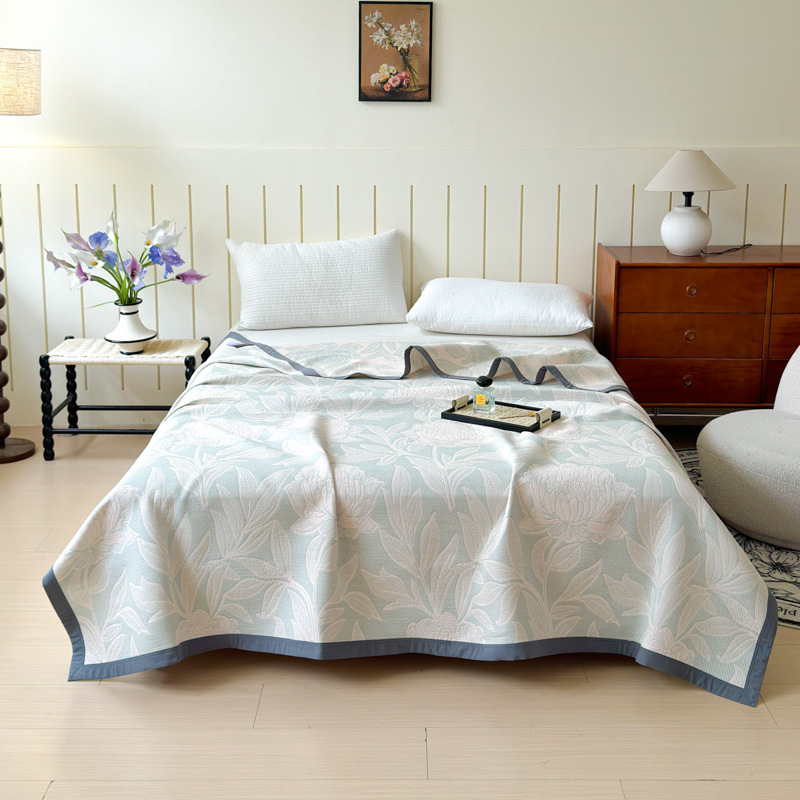 Kolmkihiline puuvillane marlitek vasaraks lillemustriga, 1,1–1,5 kg