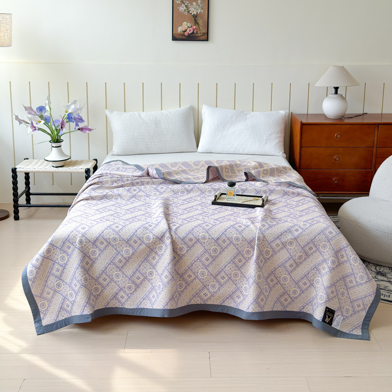 Kolmkihiline puuvillane marlitek vasaraks lillemustriga, 1,1–1,5 kg