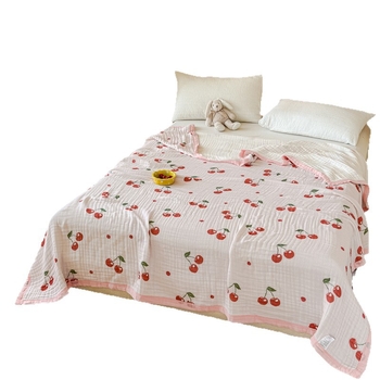 99% puuvillast frotee rätik-tekki, kaal 1.1–1.5 kg, suveks, reaktiivne trükk ja värvimine