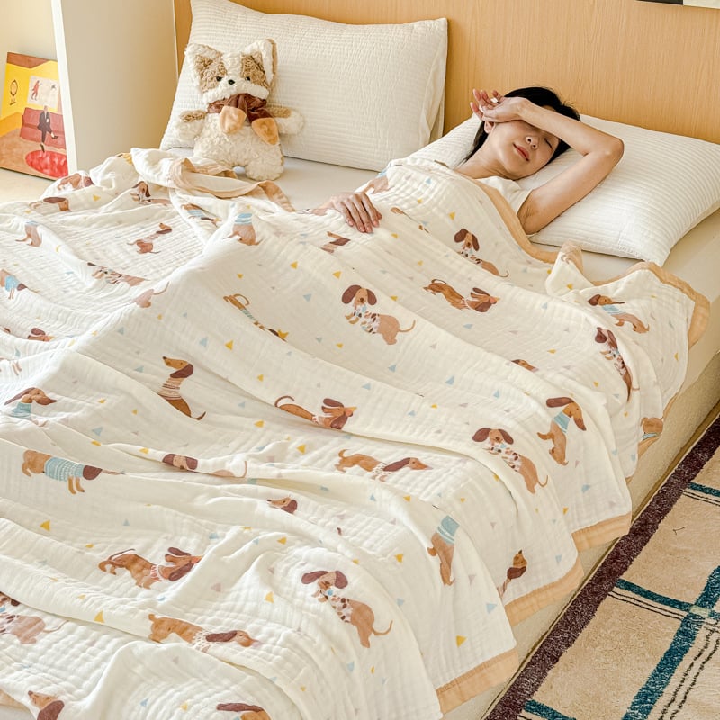 99% puuvillast frotee rätik-tekki, kaal 1.1–1.5 kg, suveks, reaktiivne trükk ja värvimine