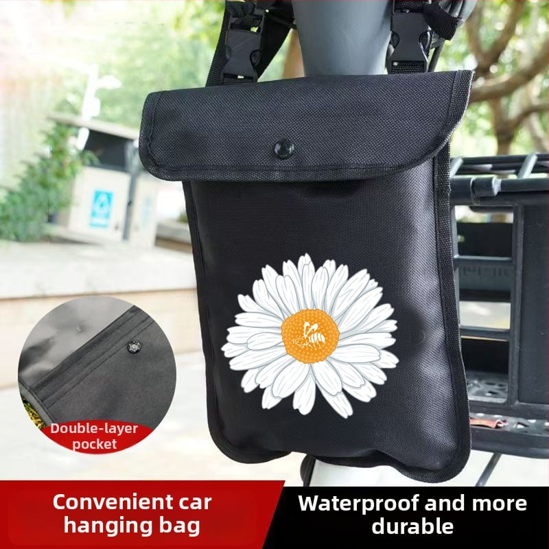 Предна водоустойчива чанта за електрически превозни средства – Oxford плат, съхранение за телефон и ключове, подходяща за велосипеди и електрически скутери