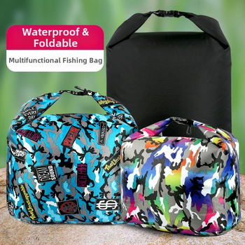 Чанта за живи риби – удебелена, издръжлива, оксигенирана, сгъваема и преносима с предпазна кофа