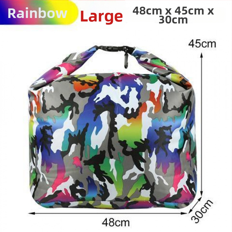 Чанта за живи риби – удебелена, издръжлива, оксигенирана, сгъваема и преносима с предпазна кофа