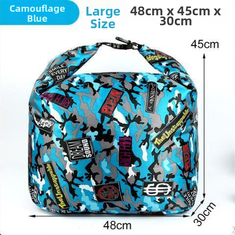 Чанта за живи риби – удебелена, издръжлива, оксигенирана, сгъваема и преносима с предпазна кофа