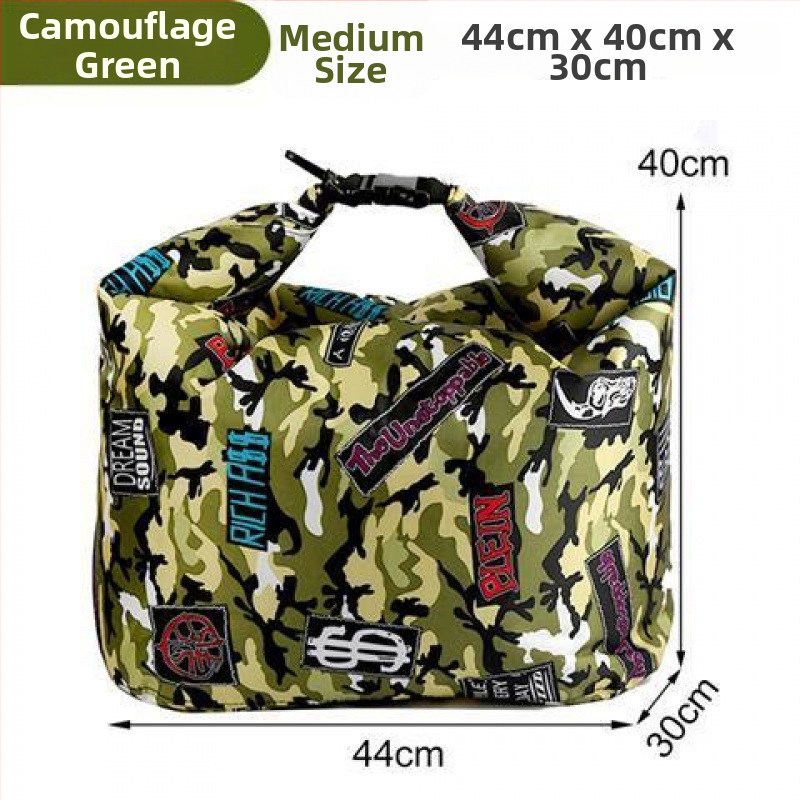 Чанта за живи риби – удебелена, издръжлива, оксигенирана, сгъваема и преносима с предпазна кофа