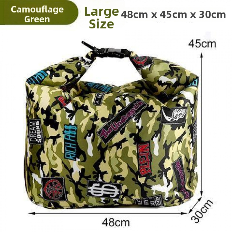 Чанта за живи риби – удебелена, издръжлива, оксигенирана, сгъваема и преносима с предпазна кофа