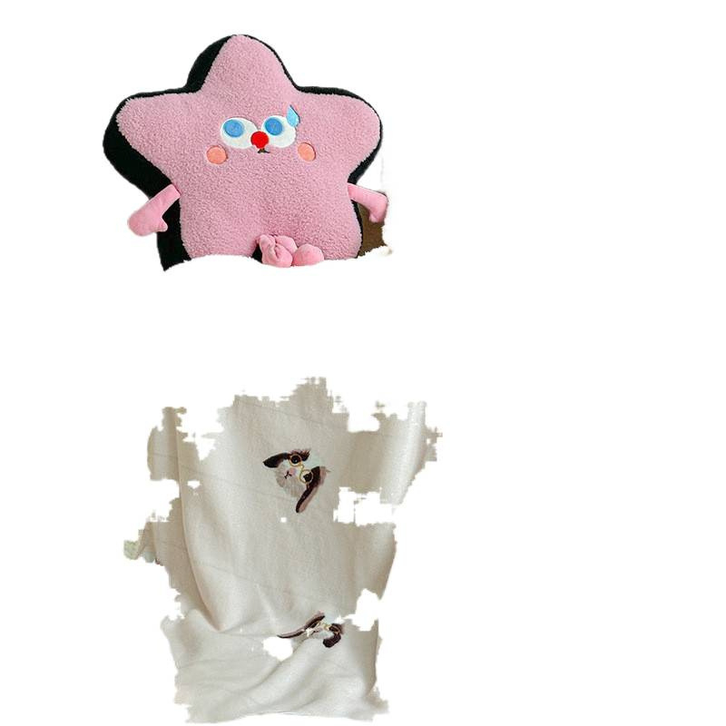 Kõrge kaaluga tekk mustriga lastele ja imikutele, pilvepehme Sherpa fleece, sobib kevadeks ja sügiseks, lihtne ja moodne stiil