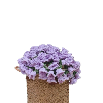 Piimapuuvillast pleed lillemustriga, 500–799 g, lille stiil, esmaklassi toode