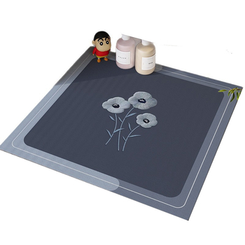 Veļas mazgājamās mašīnas pārsegs ar diatomīta mālu, karikatūru stils, putekļu aizsardzība un ūdens uzsūkšana