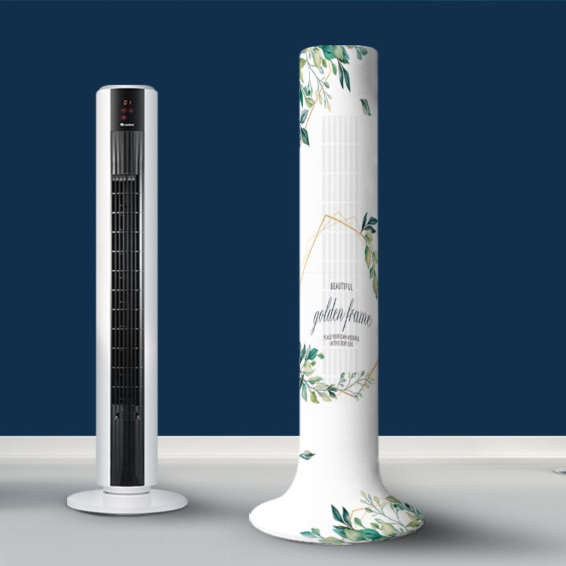 Torņa ventilatora putekļu pārsegs - elastīgs, universāls, stretch audums, SWIFTFLIE/Swift zīmols, pielāgojams, jauns ķīniešu stils