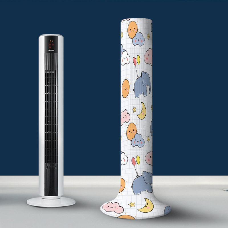 Torņa ventilatora putekļu pārsegs - elastīgs, universāls, stretch audums, SWIFTFLIE/Swift zīmols, pielāgojams, jauns ķīniešu stils