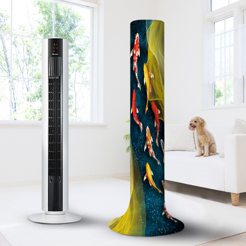 Torņa ventilatora putekļu pārsegs - elastīgs, universāls, stretch audums, SWIFTFLIE/Swift zīmols, pielāgojams, jauns ķīniešu stils