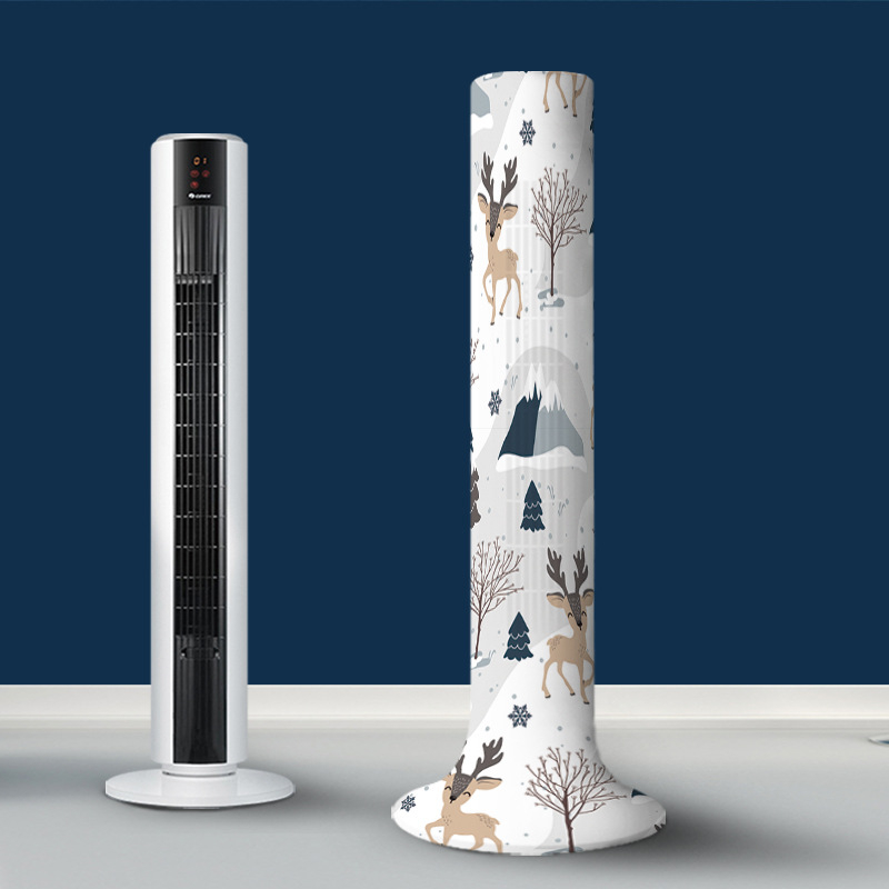 Torņa ventilatora putekļu pārsegs - elastīgs, universāls, stretch audums, SWIFTFLIE/Swift zīmols, pielāgojams, jauns ķīniešu stils