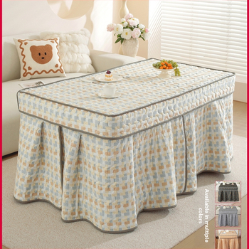 Universāls mēbeļu pārklājs ar zīda ziedu rakstu, putekļu aizsardzība dīvānam/klimata iekārtai