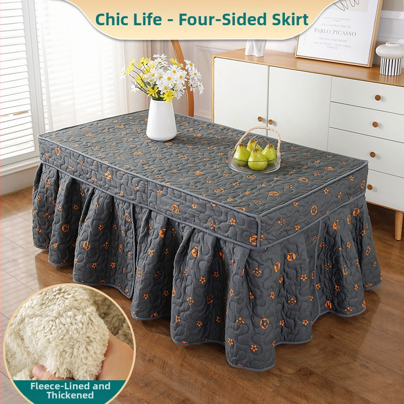 Universāls mēbeļu pārklājs ar zīda ziedu rakstu, putekļu aizsardzība dīvānam/klimata iekārtai