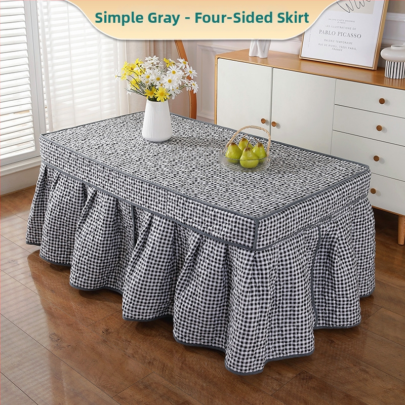 Universāls mēbeļu pārklājs ar zīda ziedu rakstu, putekļu aizsardzība dīvānam/klimata iekārtai