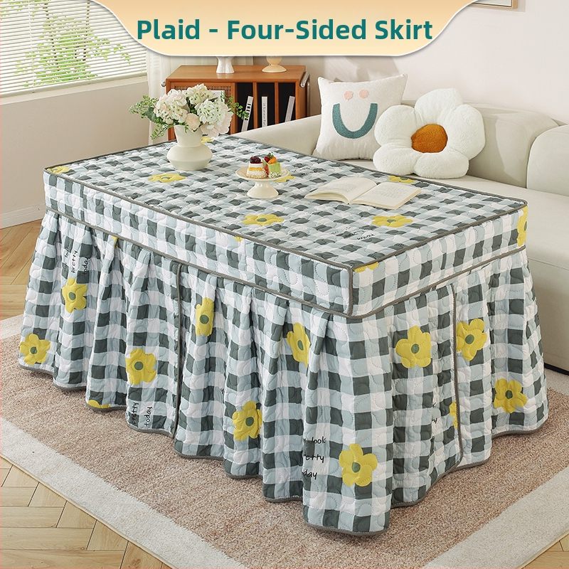 Universāls mēbeļu pārklājs ar zīda ziedu rakstu, putekļu aizsardzība dīvānam/klimata iekārtai