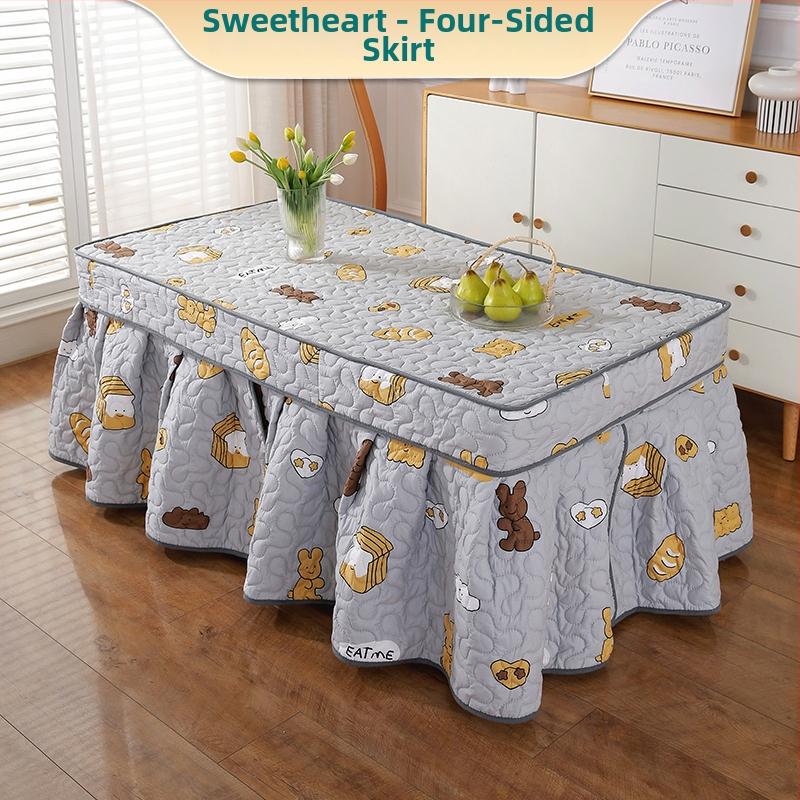 Universāls mēbeļu pārklājs ar zīda ziedu rakstu, putekļu aizsardzība dīvānam/klimata iekārtai