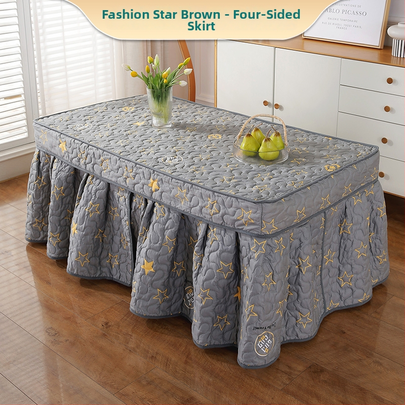 Universāls mēbeļu pārklājs ar zīda ziedu rakstu, putekļu aizsardzība dīvānam/klimata iekārtai