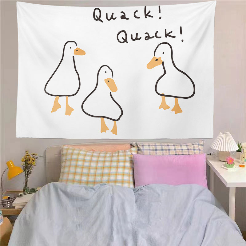 Zidni gobelin, pravokutnog oblika, 100% poliester, motiv krajolika s medvjedima i cvijećem, digitalni toplinski prijenos tiska, pogodna za dnevni boravak, spavaću sobu i vanjske prostore