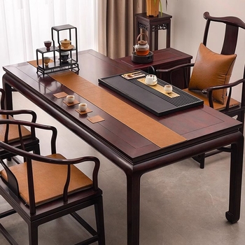 Naujosios kinų stiliaus stalinis vėliava, PVC 70% / Poliesteris 30%, svetainė, vientisas raštas, pritaikomas