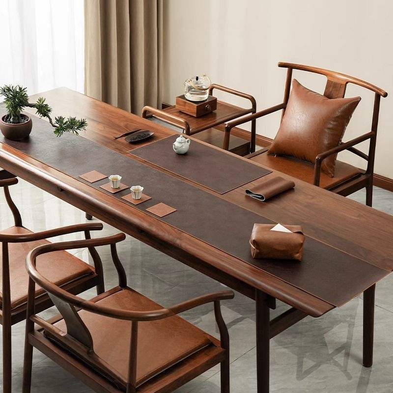 Naujosios kinų stiliaus stalinis vėliava, PVC 70% / Poliesteris 30%, svetainė, vientisas raštas, pritaikomas