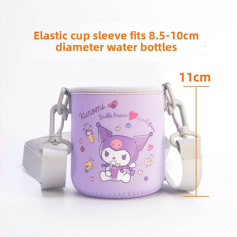 Laste tassiümbris - karikatuurne disain, kanga materjal, kohandamine saadaval, logotüübi trükkimine võimalik, esmaklassiline kvaliteet