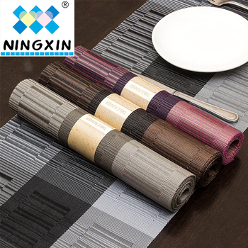 Stalo runner PVC 70% + PET 30%, Dryžuotas raštas, Naujasis Kinų stilius, Pritaikomas, Biodegraduojamas