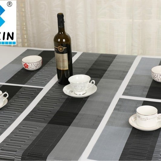 Stalo runner PVC 70% + PET 30%, Dryžuotas raštas, Naujasis Kinų stilius, Pritaikomas, Biodegraduojamas