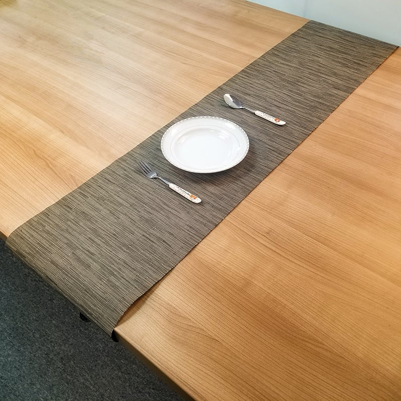 Stalo runner PVC 70% + PET 30%, Dryžuotas raštas, Naujasis Kinų stilius, Pritaikomas, Biodegraduojamas