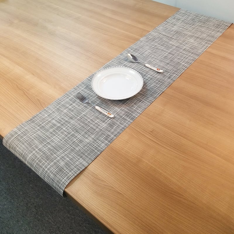 Stalo runner PVC 70% + PET 30%, Dryžuotas raštas, Naujasis Kinų stilius, Pritaikomas, Biodegraduojamas