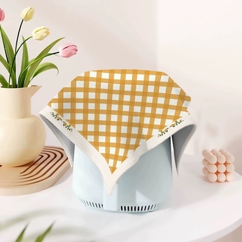 Karikatuuristiililine tolmukate kodumas kodastes | polüestri kiud | XDRD151 | elutuba, söögituba, kaubandusruumid, muud