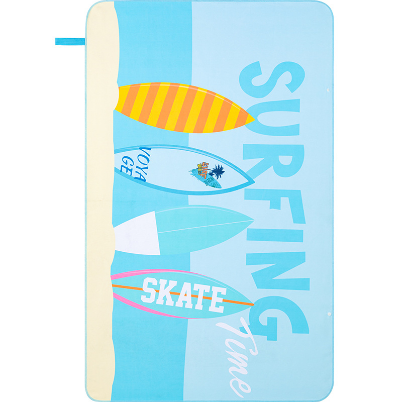 Yuke Vaikų greitai džiūstantis plaukimo rankšluostis su chalatu – sugeriantis plaukimo, 200–300 g, 16 siūlų Jacquard, siuvimas